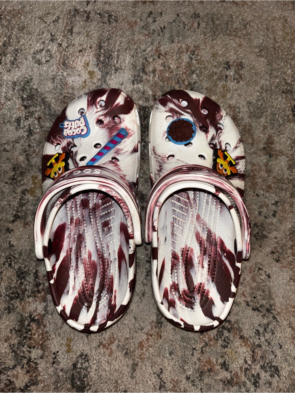 CROCS Kids Coco Puffs Classic Clog with Charms
